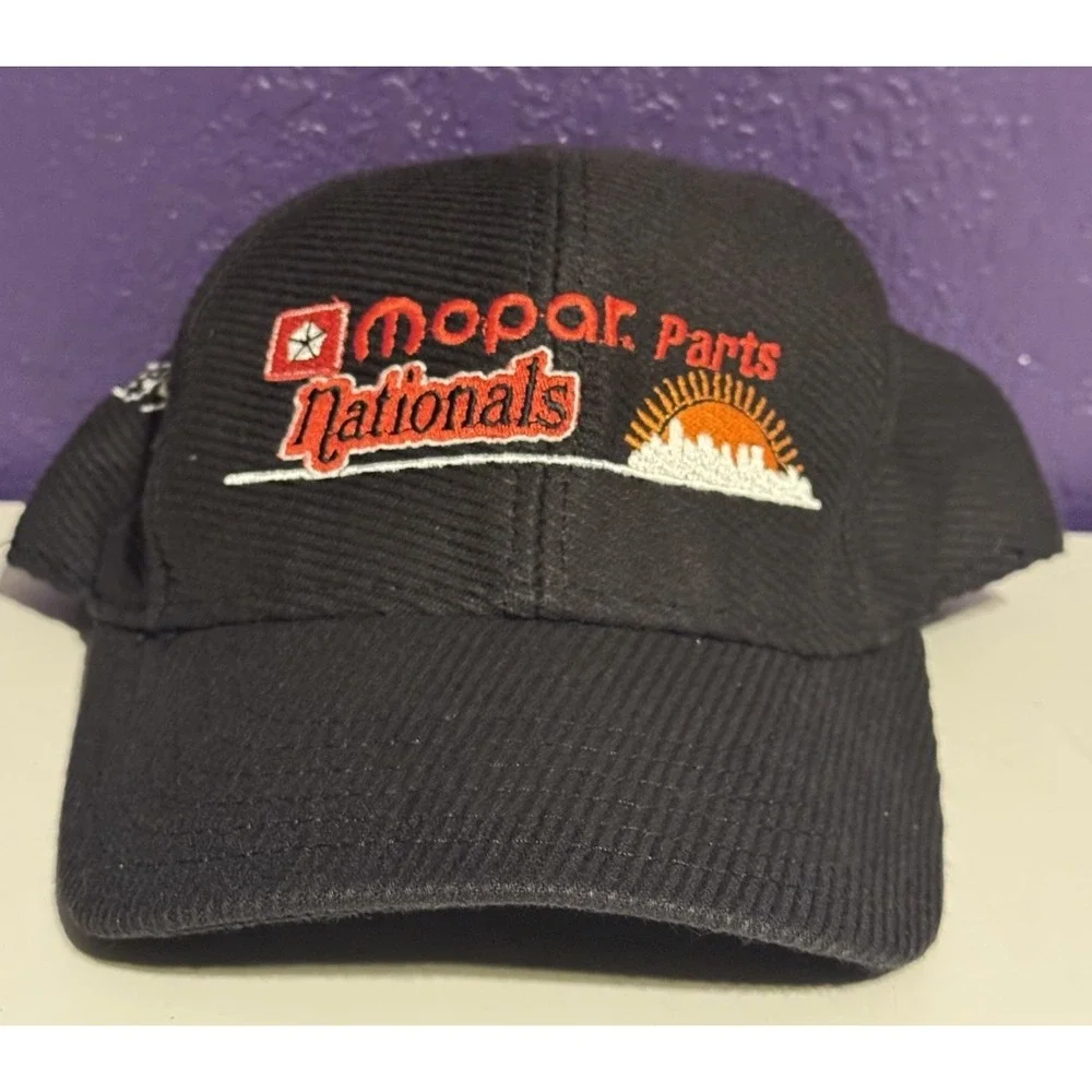 VINTAGE 1998 MOPAR NATIONALS NHRA RACEWAY PARK ENGLISHTOWN NJ SNAPBACK HAT RARE